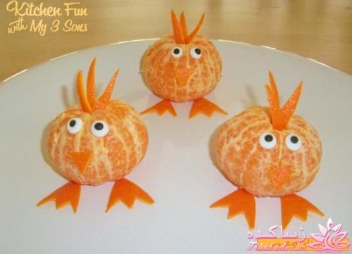 تزیین خوراکیها